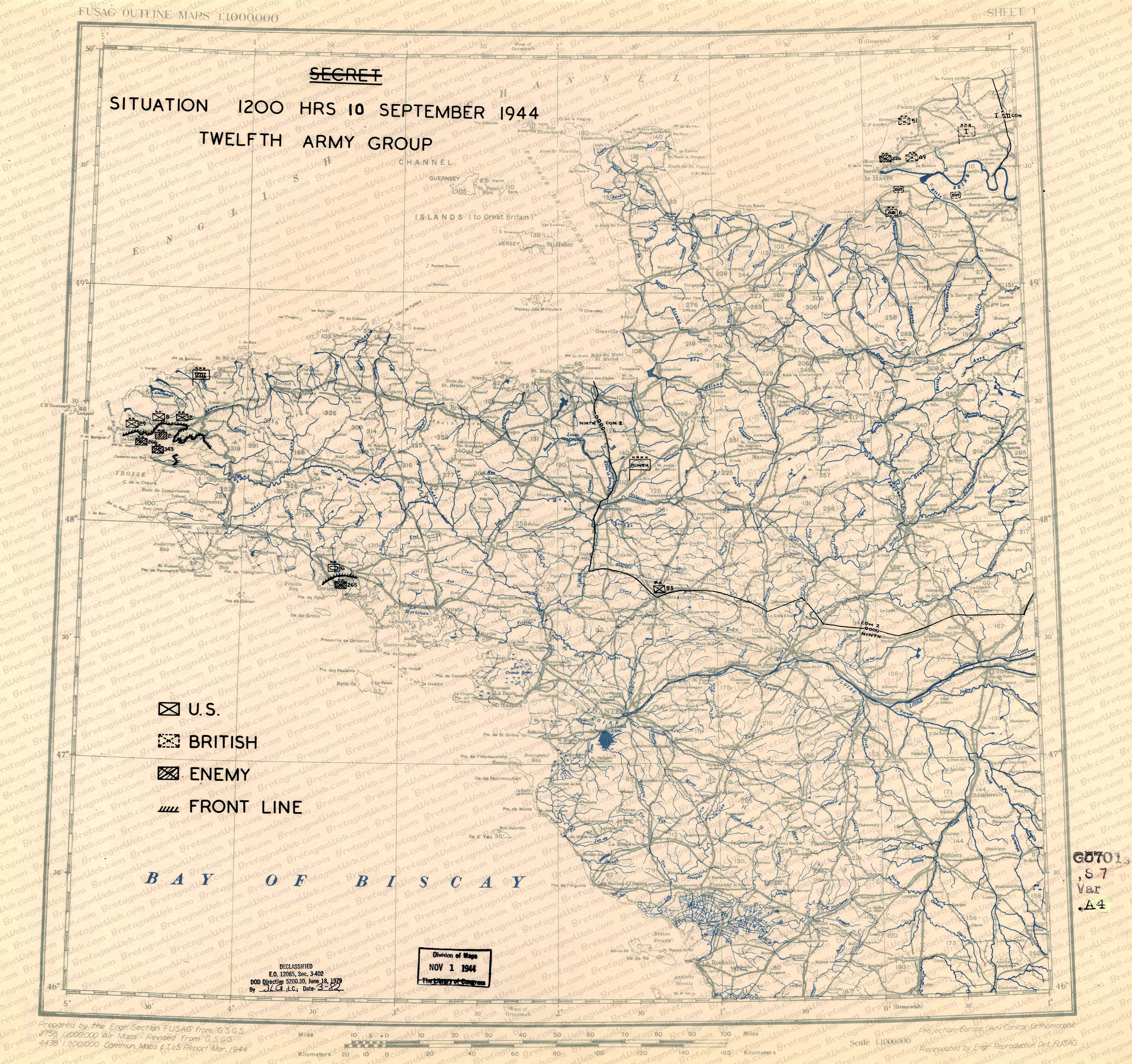 normandie debarquement au 1944-09-10