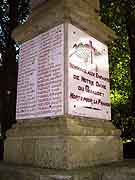 monument aux morts du guiaudet lanrivain