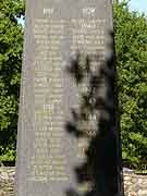 mur de bretagne monument aux morts de 1914-1918