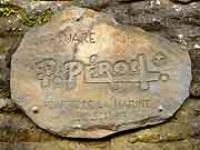 brest plaque square pierre peron