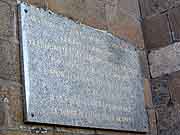 plaque commemorative francois pierre poulain-corbion saint-brieuc