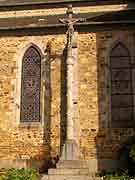 croix eglise saint-aubin yffiniac