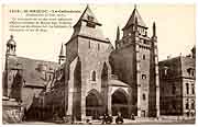 carte postale cathedrale saint-etienne saint-brieuc